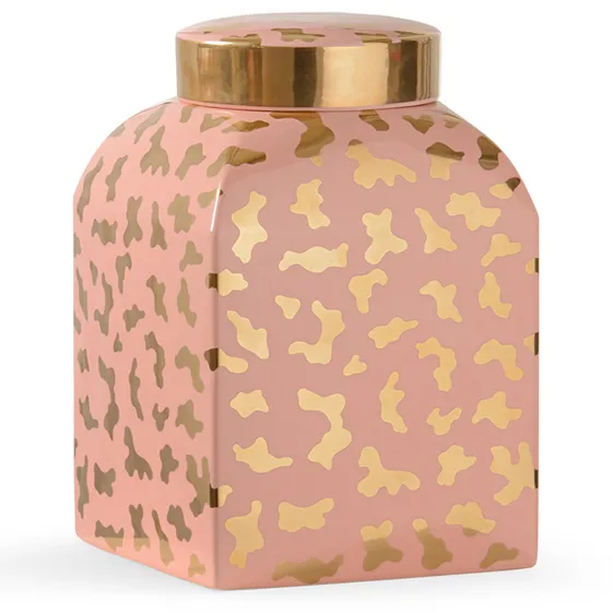 Jungle Ginger Jar - Coral by Chelsea House