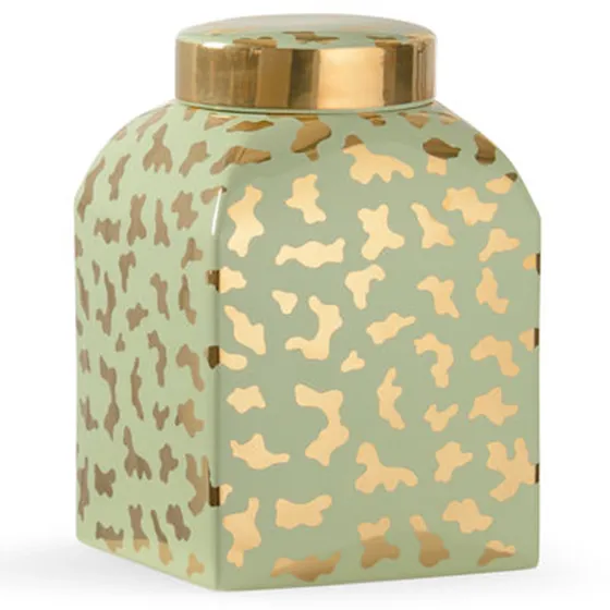 Jungle Ginger Jar - Pistachio by Chelsea House