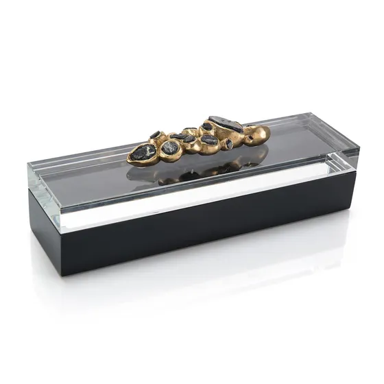 Encased Agate Box II by John Richard