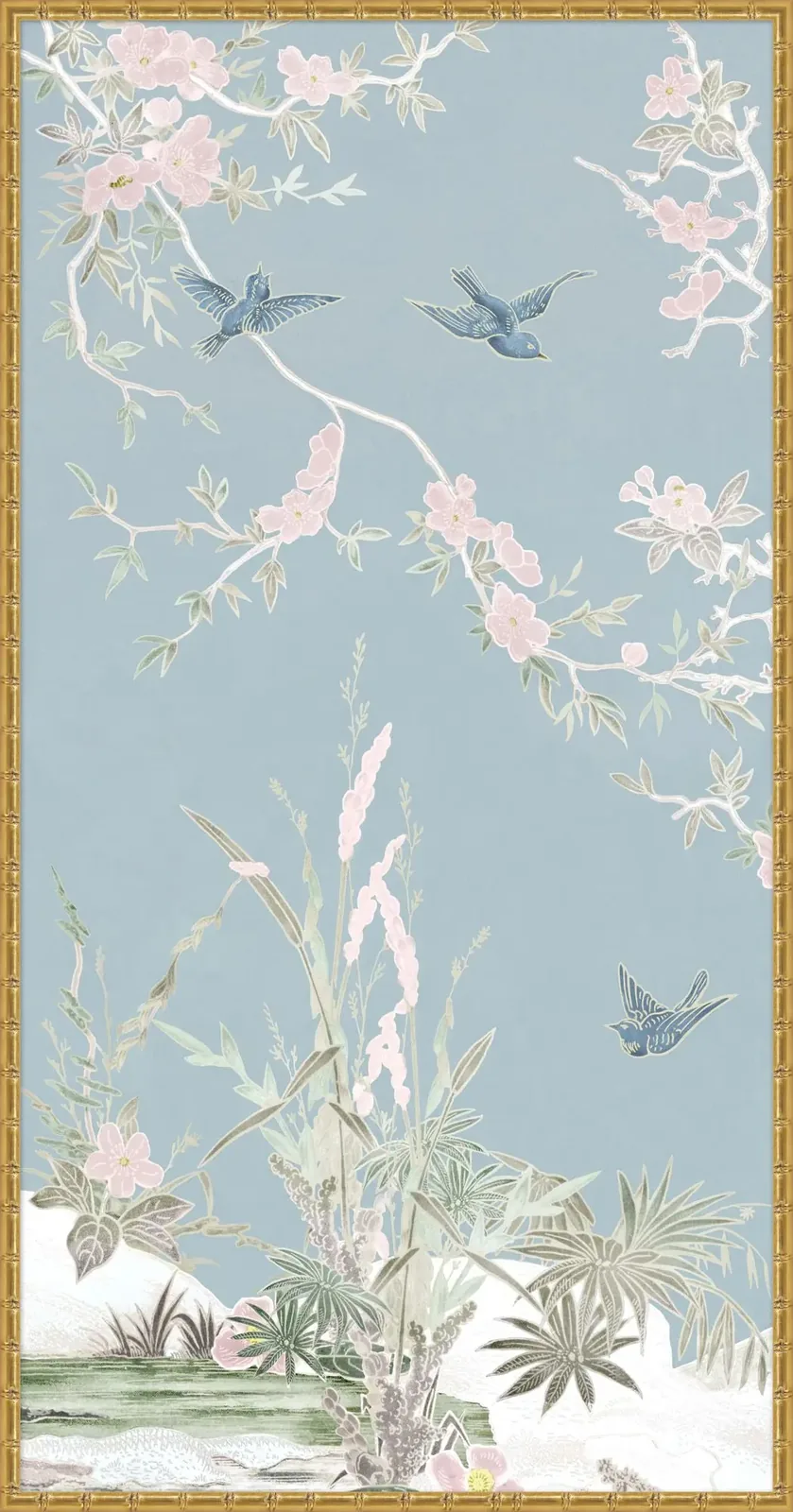 Spring Haven Chinoiserie 1 by Wendover Art Group