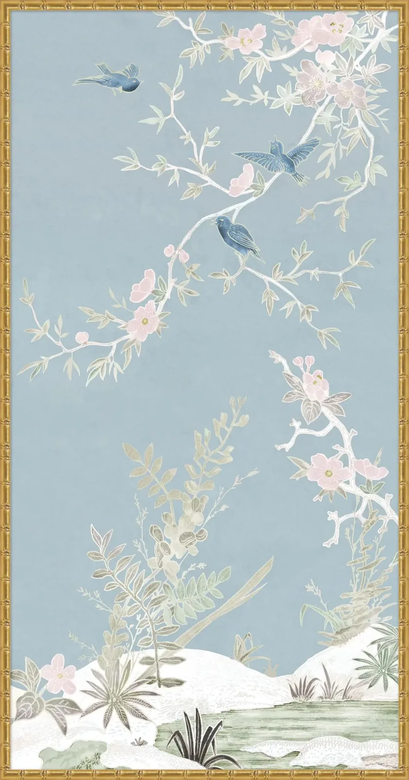 Spring Haven Chinoiserie 3 by Wendover Art Group