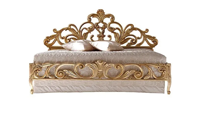 Queen Size Bed Oro Antico by Silvano Grifoni