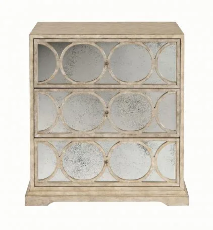 3 Drawer Nightstand in Limestone by Bernhardt