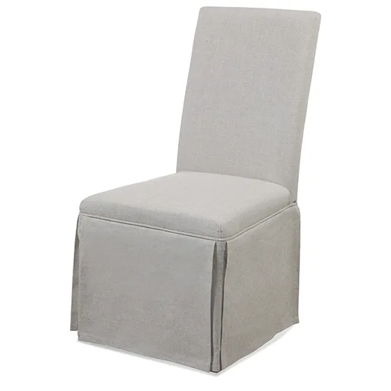 Skirted Parson Chair by Bassett Mirror Co.