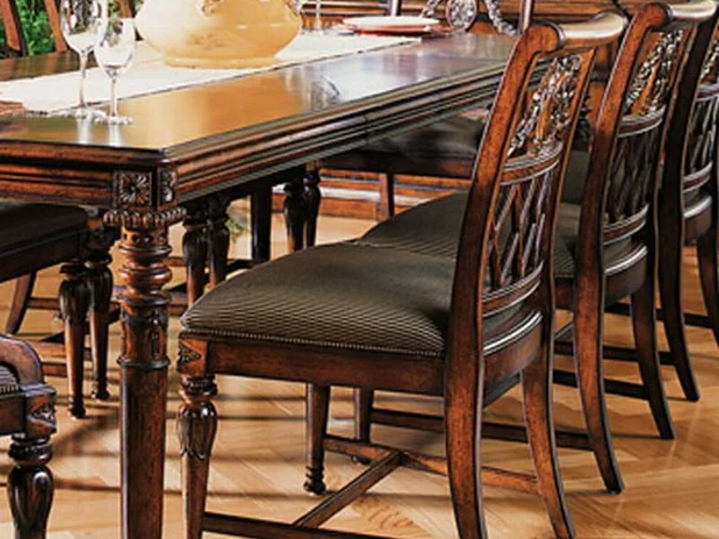 Lattice-Back Dining Arm Chair by Fine Furniture Design