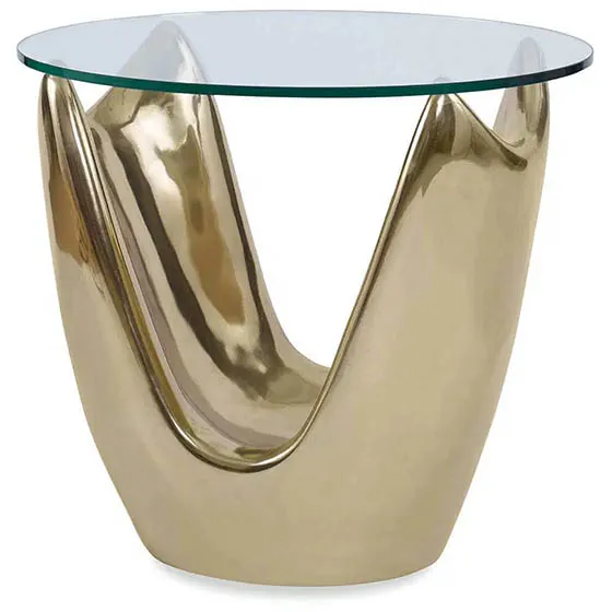 Susa Chairside Table by Maitland-Smith