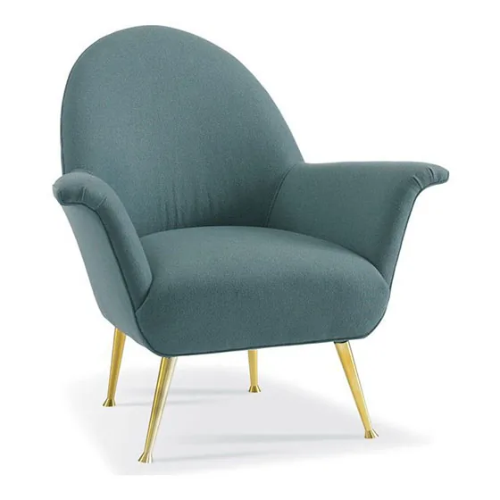 Barrett Chair In Platinum Finish by Precedent