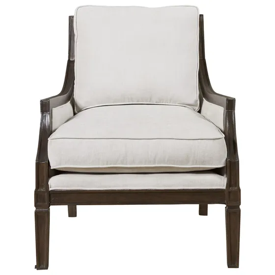 Exposed-Frame Accent Chair with Loose Cushions by Universal Furniture