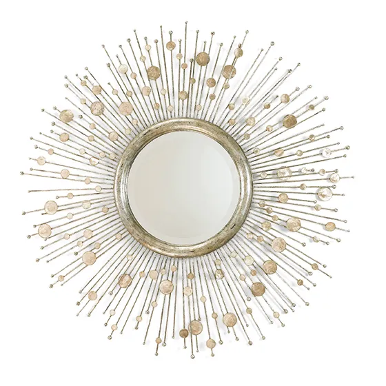 Grand Tour Silver Antique Mirror by Century Furniture