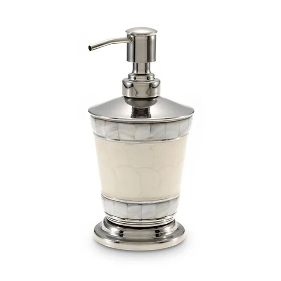 Soap/Lotion Dispenser Platinum by Julia Knight