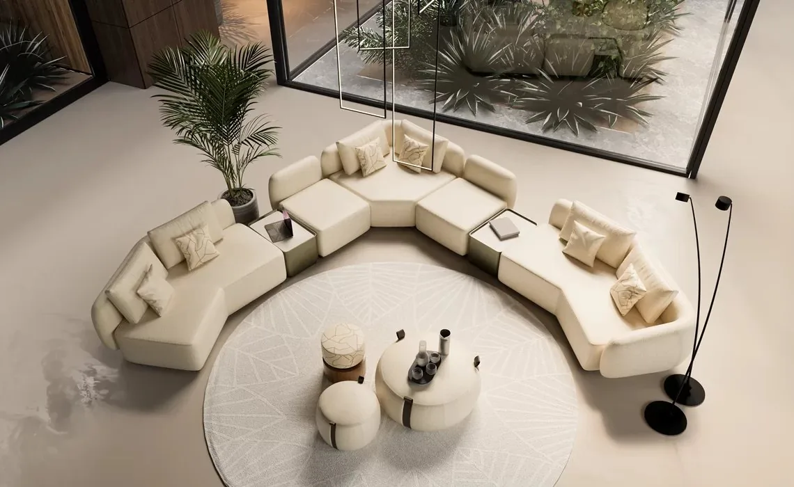 Platon Sectional Sofa by Loda