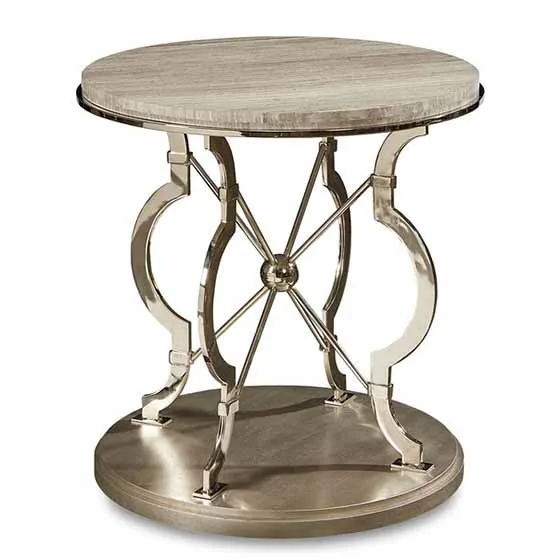 Morrissey - Yeats Round Lamp Table - Bezel by Art