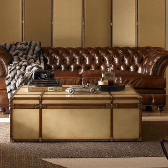 Vellum Trunk Cocktail Table by Century Furniture