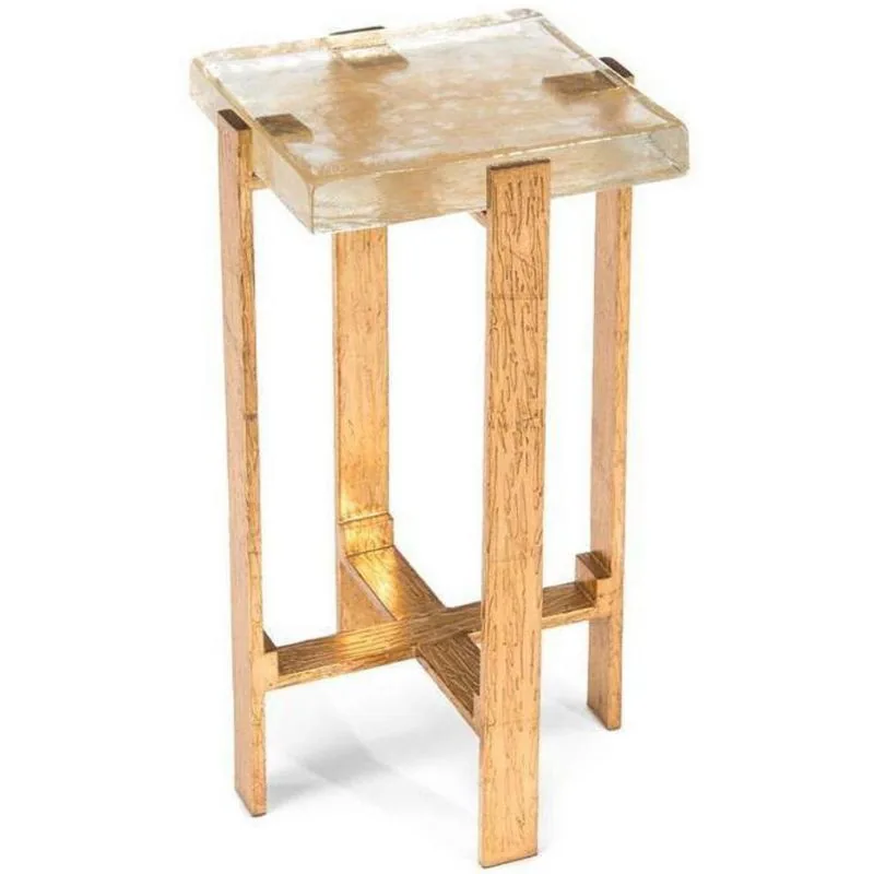 Gold Dusted Martini Table by John Richard