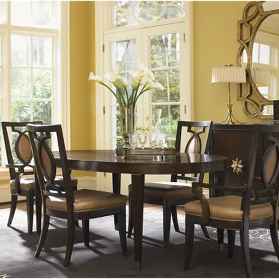 Round Pedestal Dining Table by Lexington