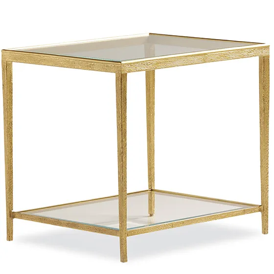 Jinx Brass Side Cocktail Table by Maitland-Smith