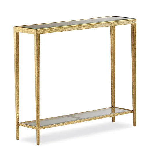 Jinx Small Brass Console by Maitland-Smith