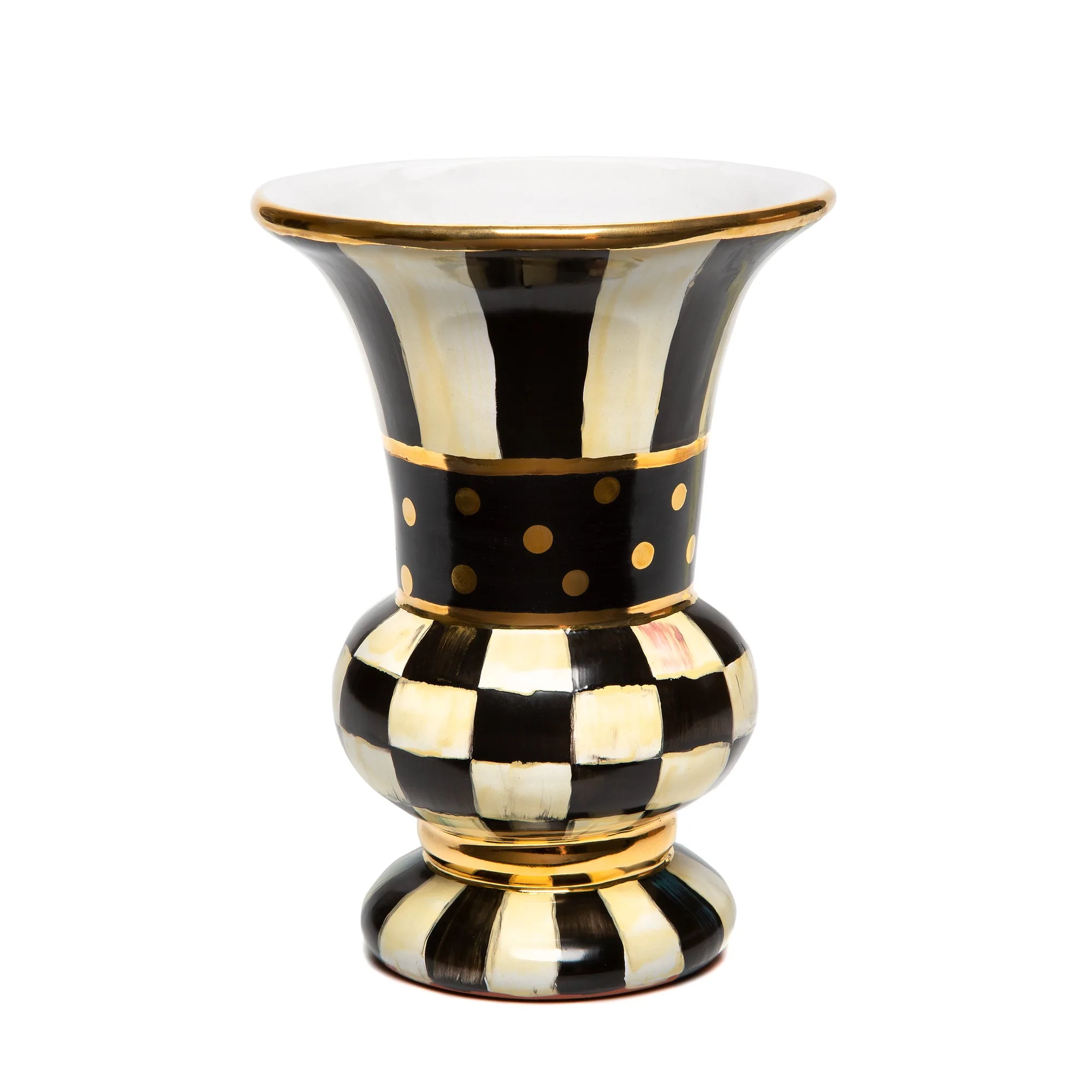 Limited-Edition Courtly Check Everyday Vase by MacKenzie-Childs