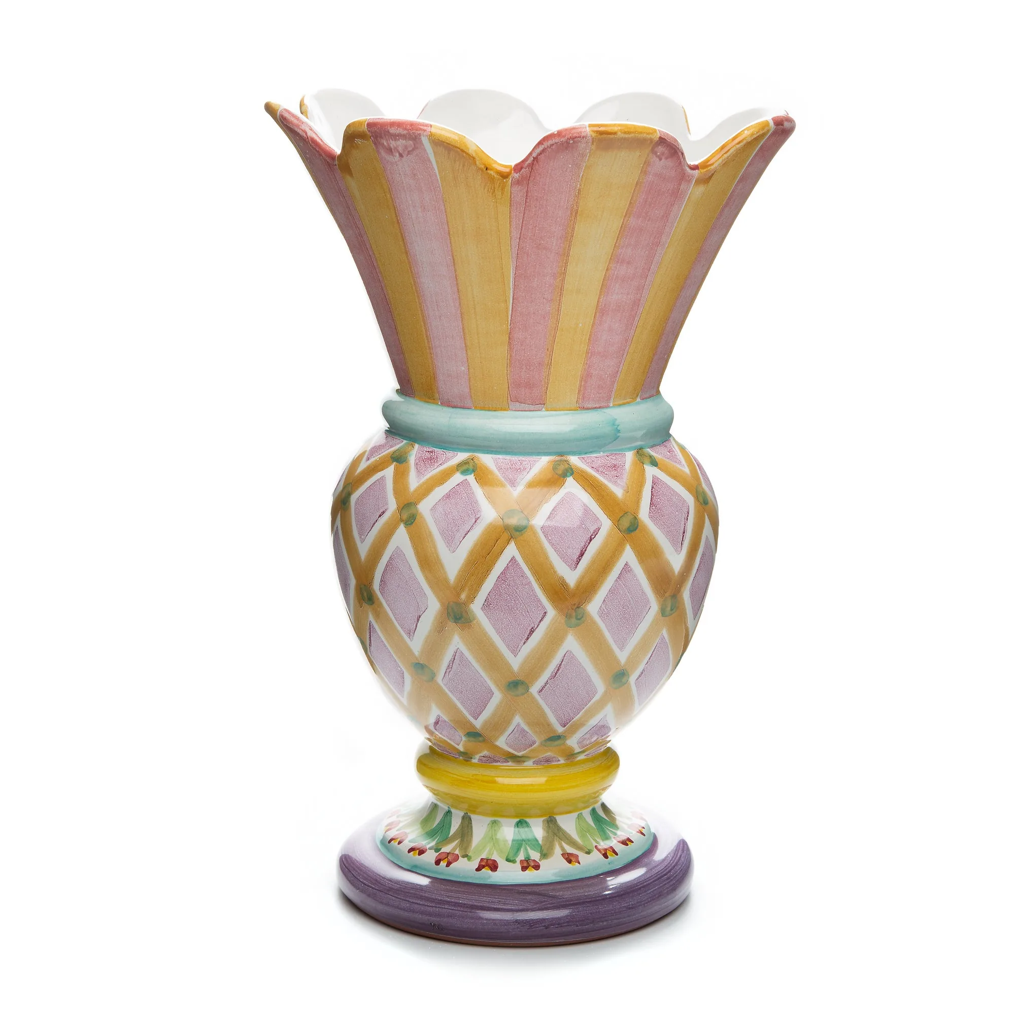 Taylor Great Vase - Odd Fellows by MacKenzie-Childs