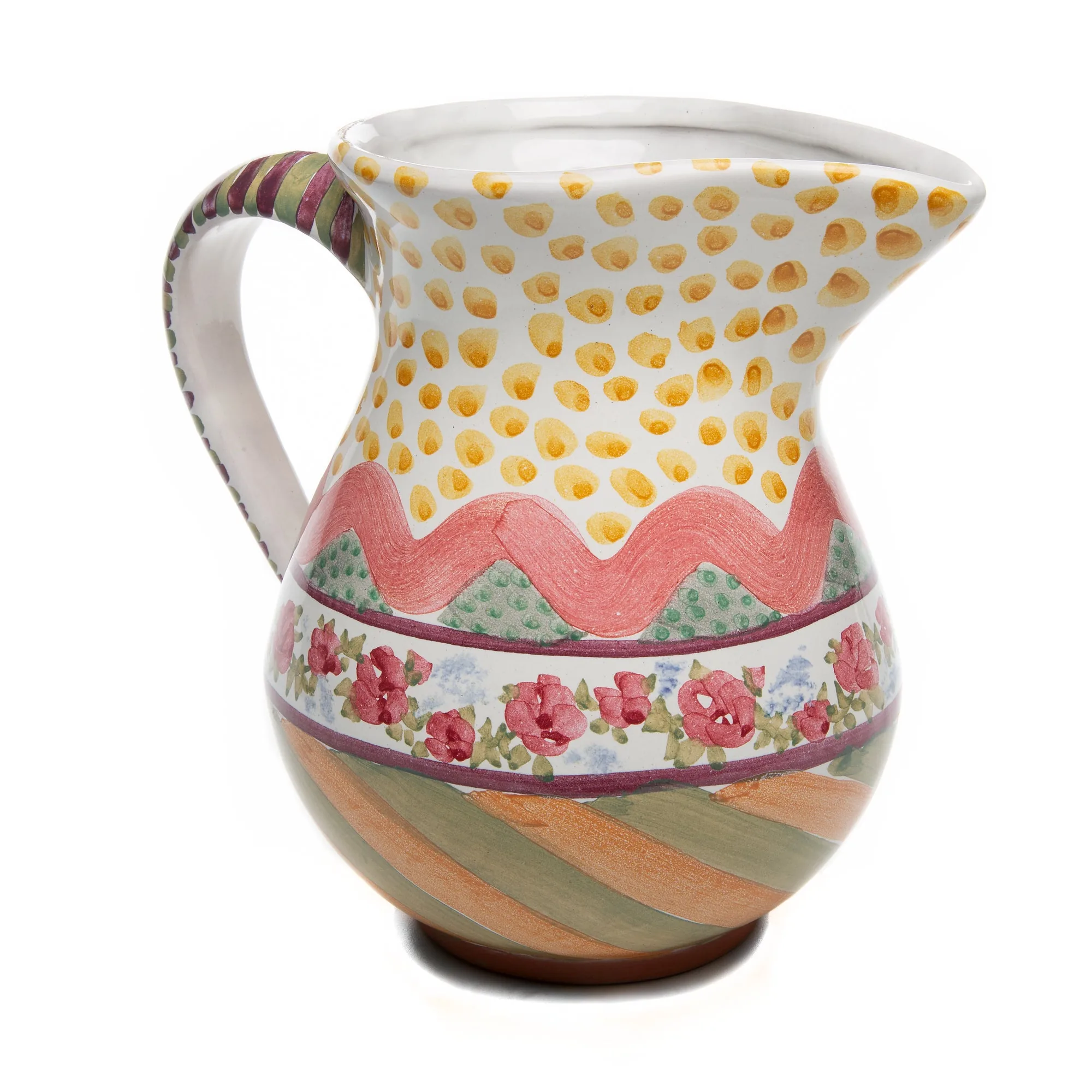 Taylor Portly Pitcher - Odd Fellows by MacKenzie-Childs