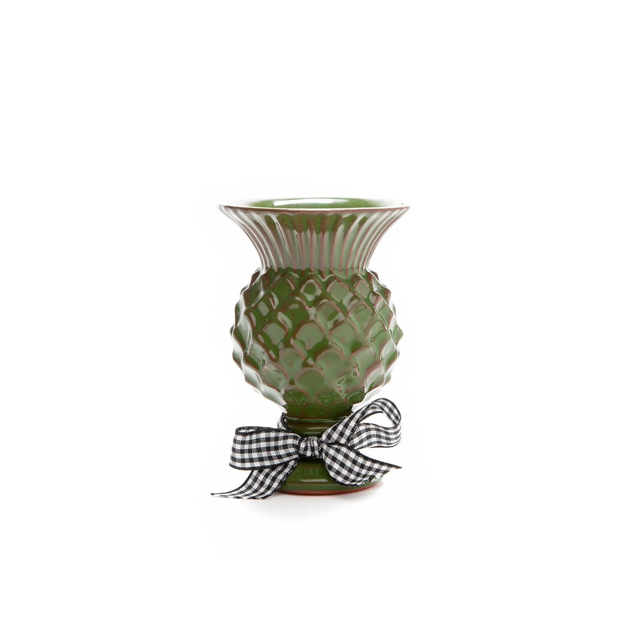 Mini Thistle Vase - Grass Green by MacKenzie-Childs