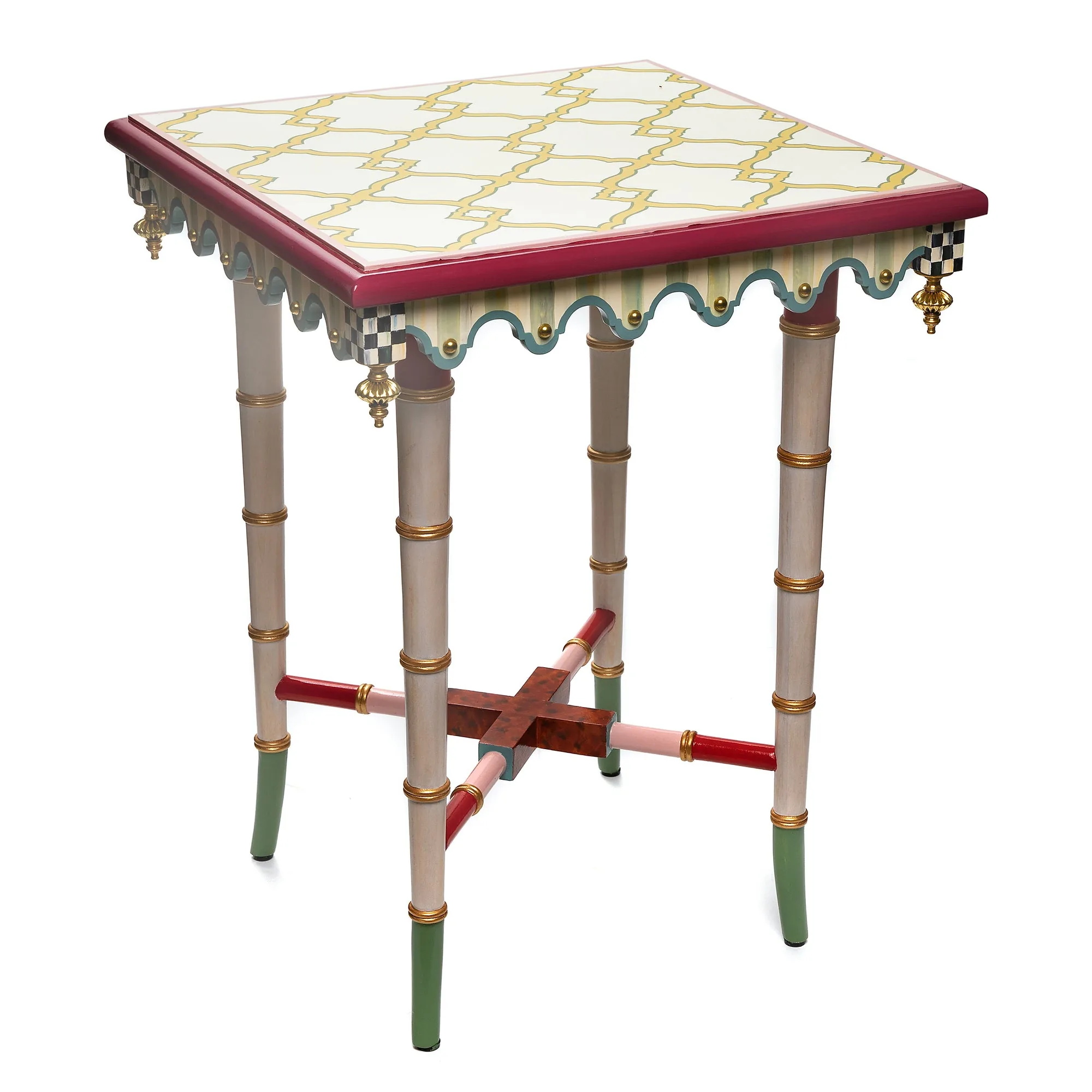 Really Rosy Accent Table by MacKenzie-Childs