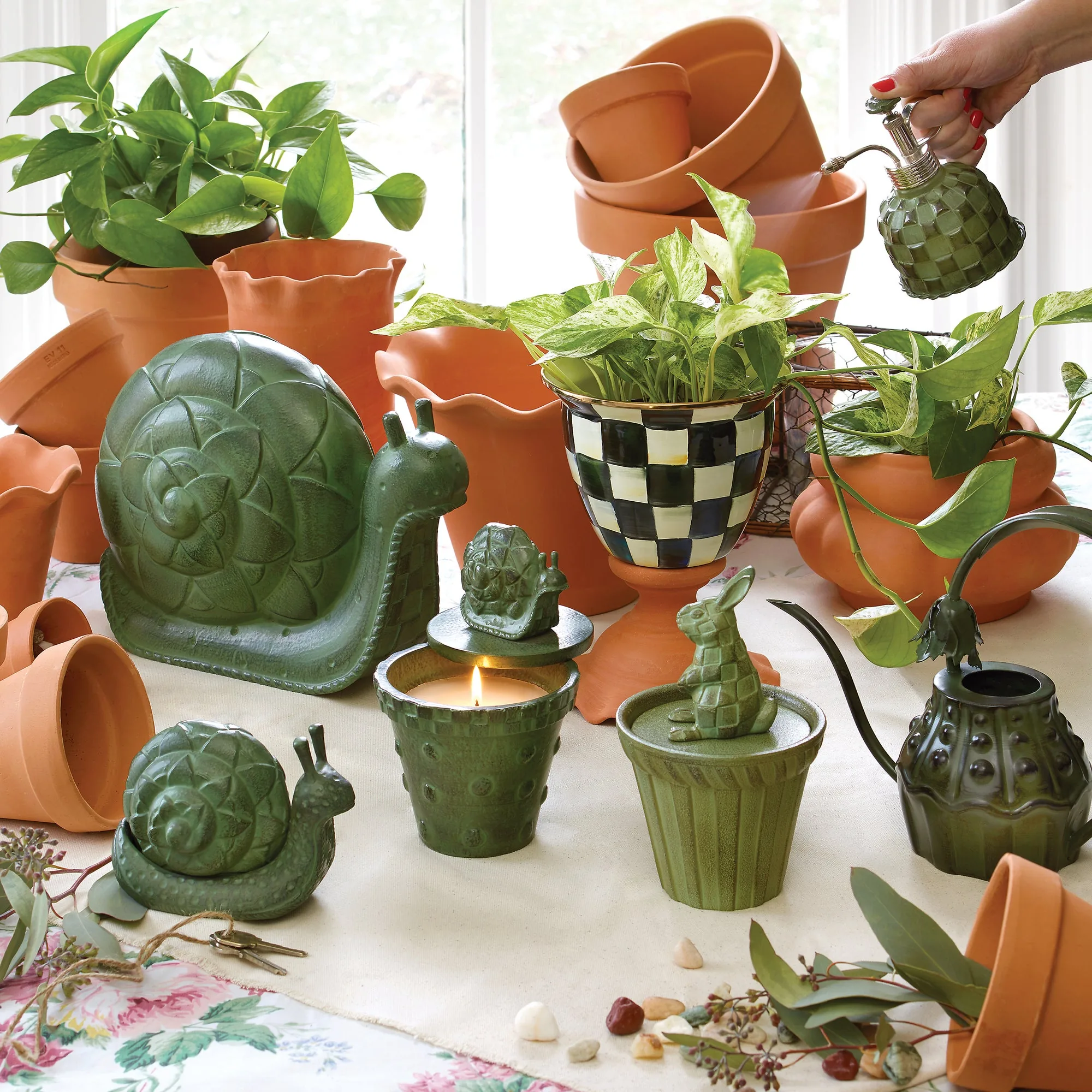Check Plant Mister Outdoor by MacKenzie-Childs