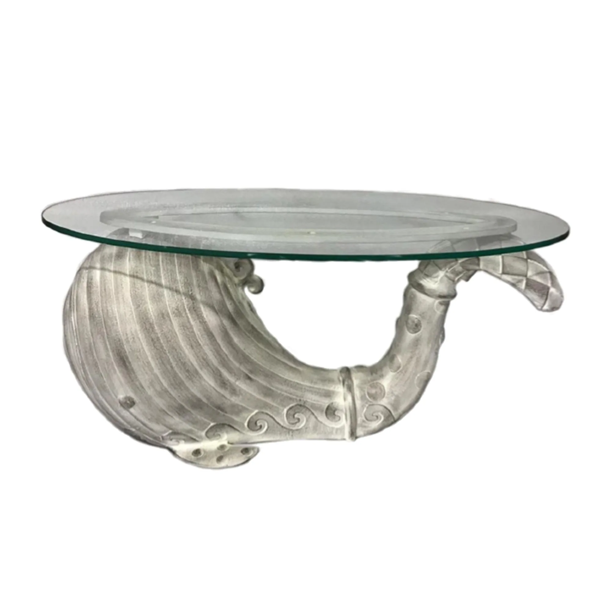 The Great White Whale Table by MacKenzie-Childs