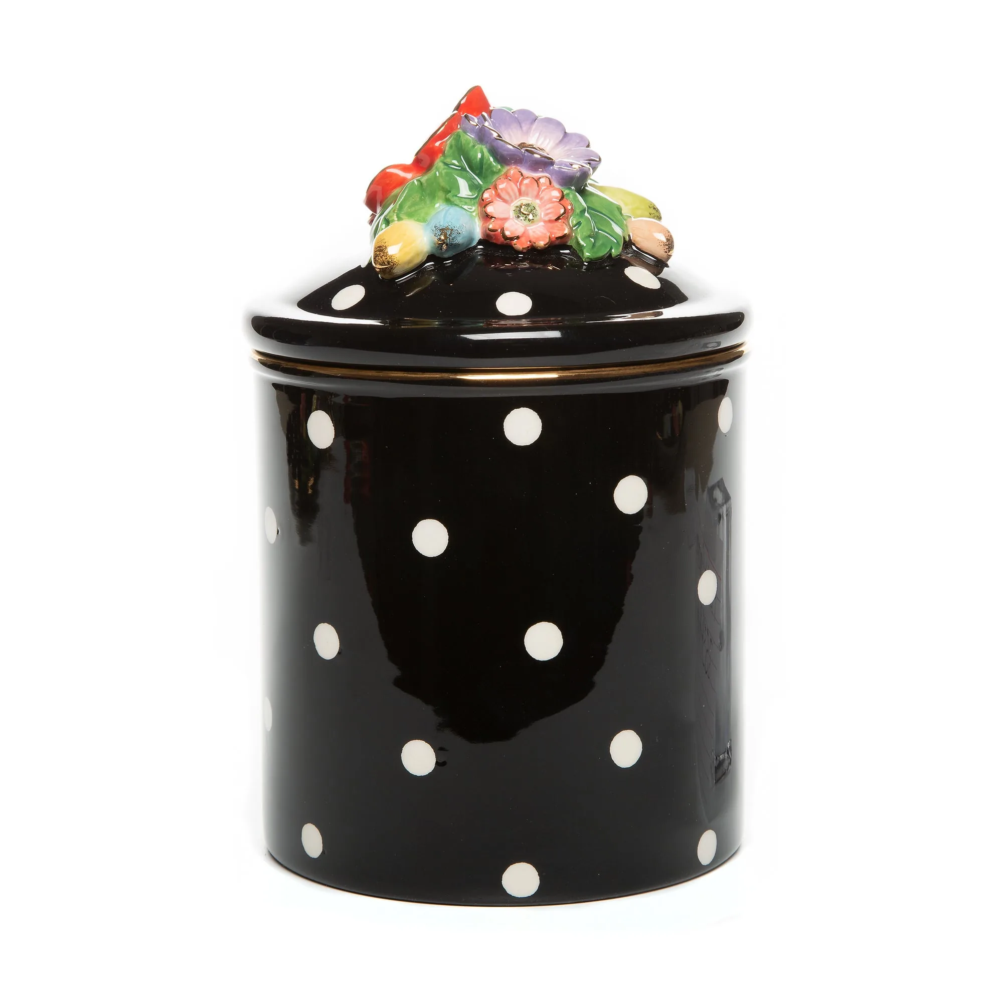 Floradot Canister - Small by MacKenzie-Childs
