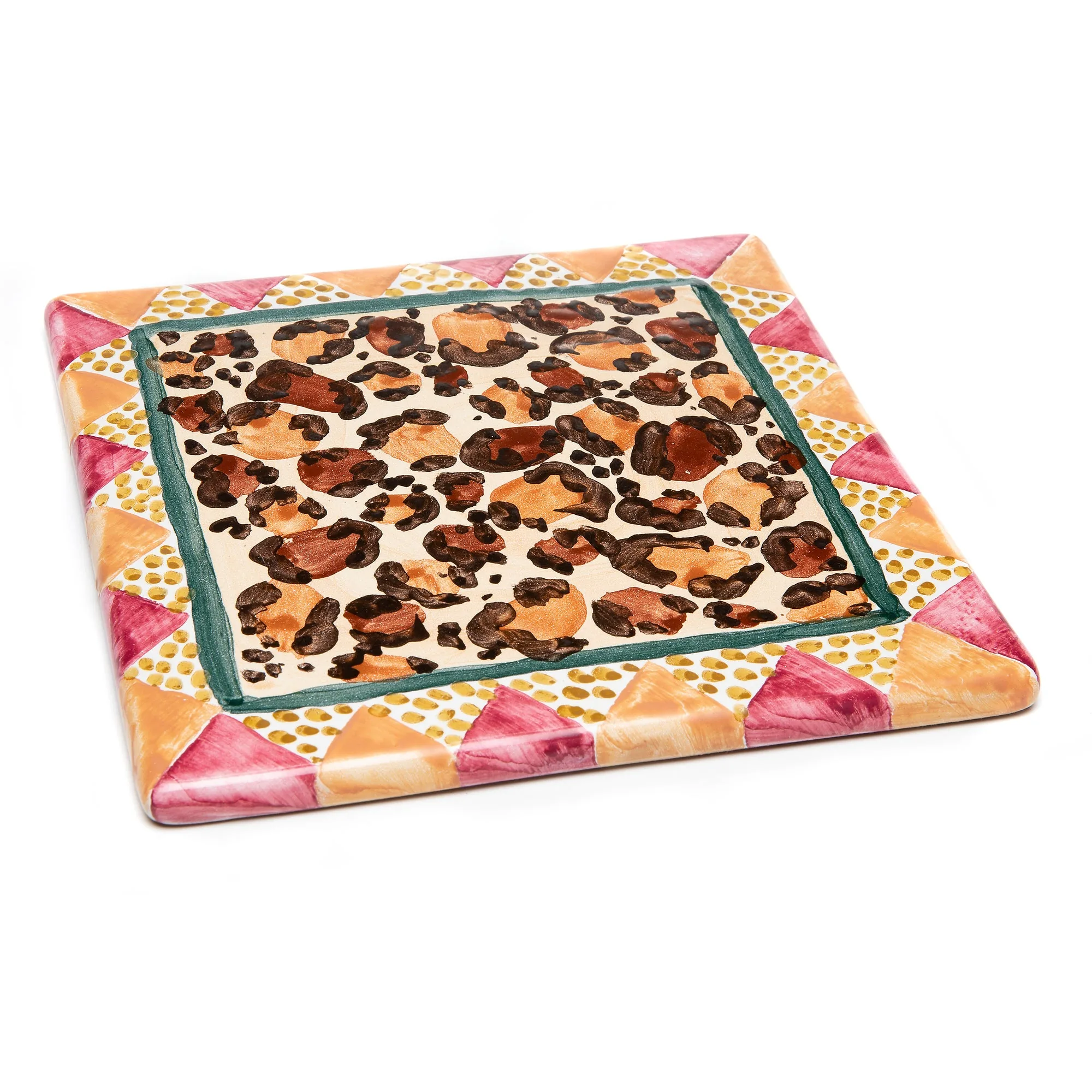 Leopard Trivet by MacKenzie-Childs