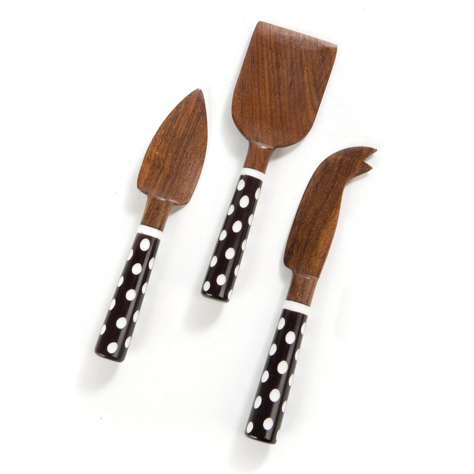 Dotty Cheese Knives - Set Of 3 by MacKenzie-Childs