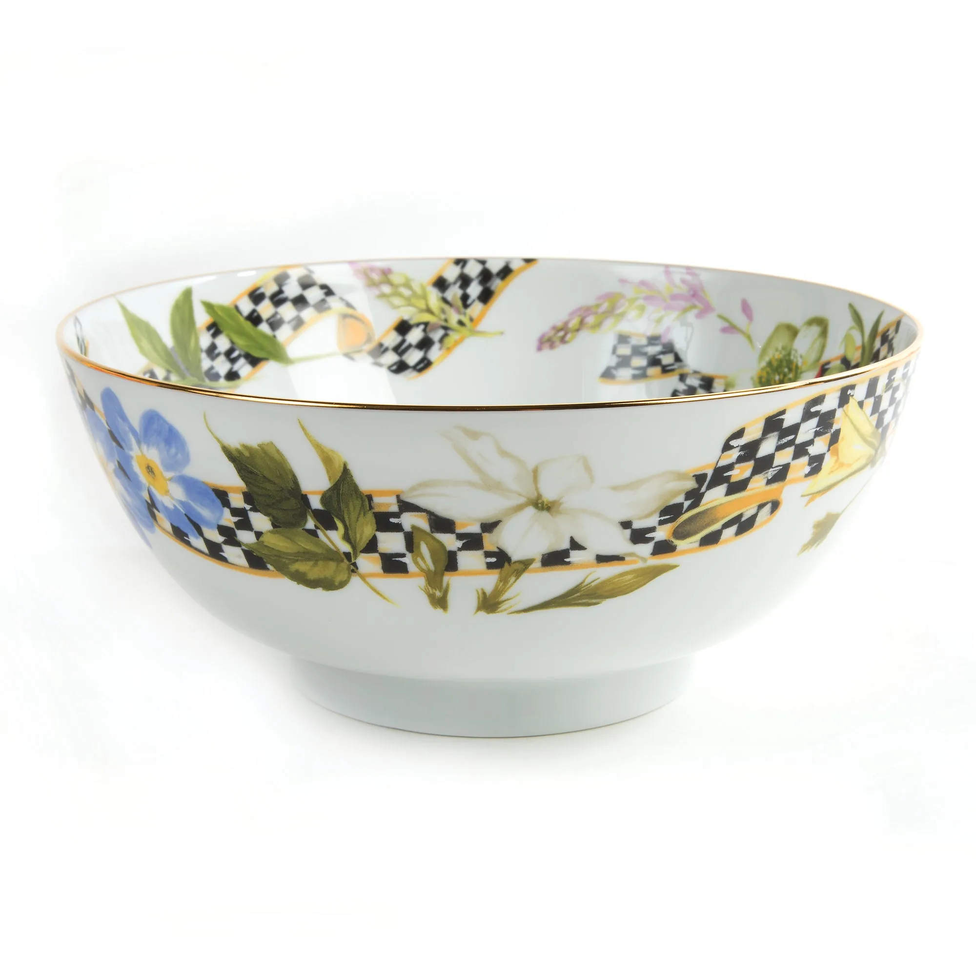 Thistle & Bee Serving Bowl by MacKenzie-Childs