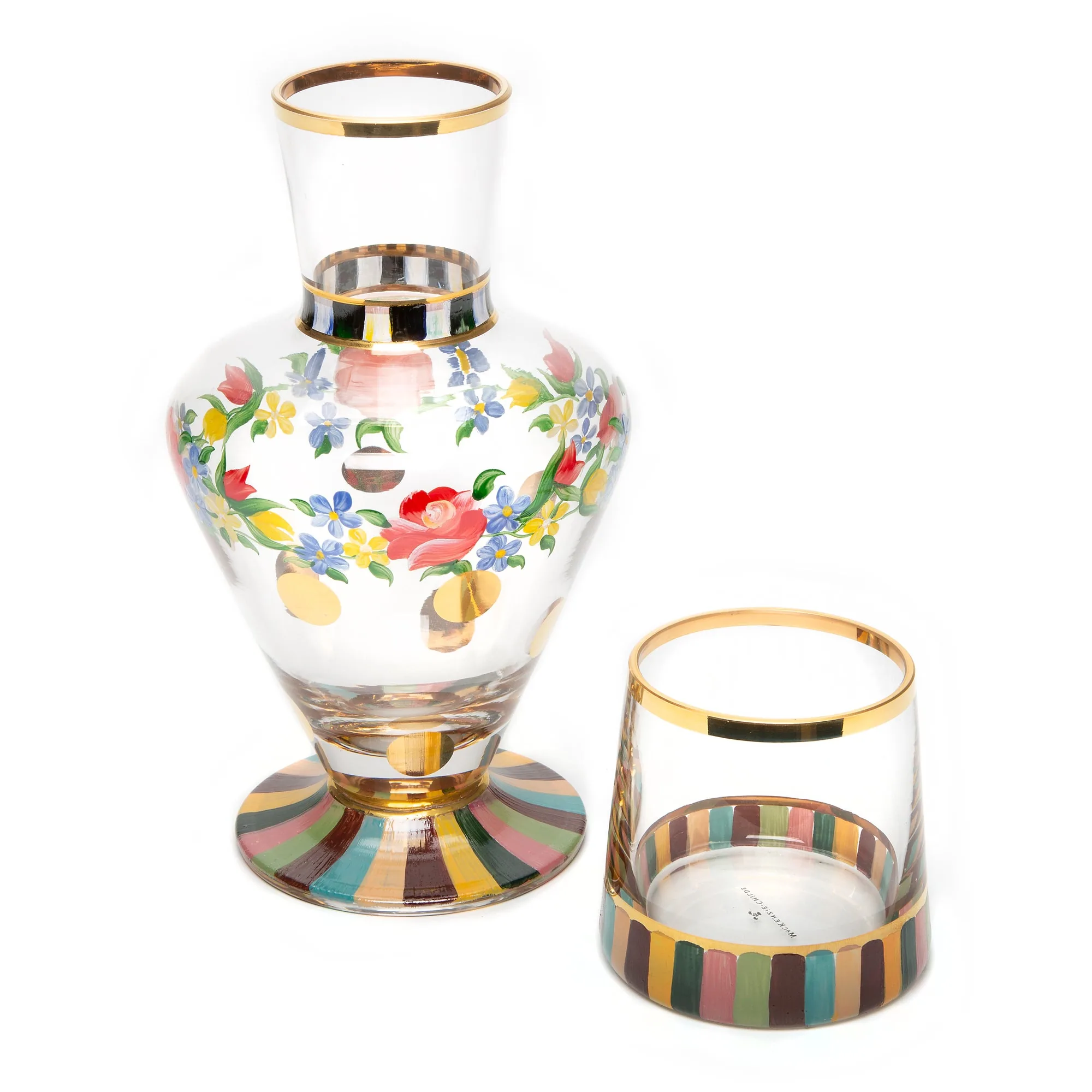 Garland Carafe & Glass Set by MacKenzie-Childs