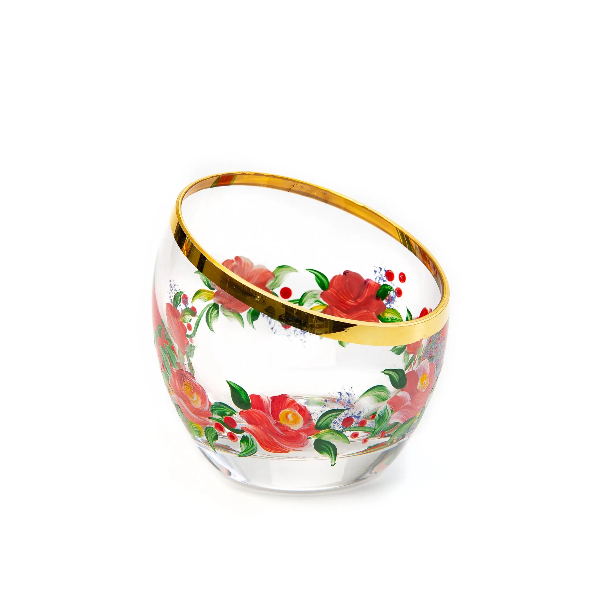 Rose Sugar Bowl by MacKenzie-Childs
