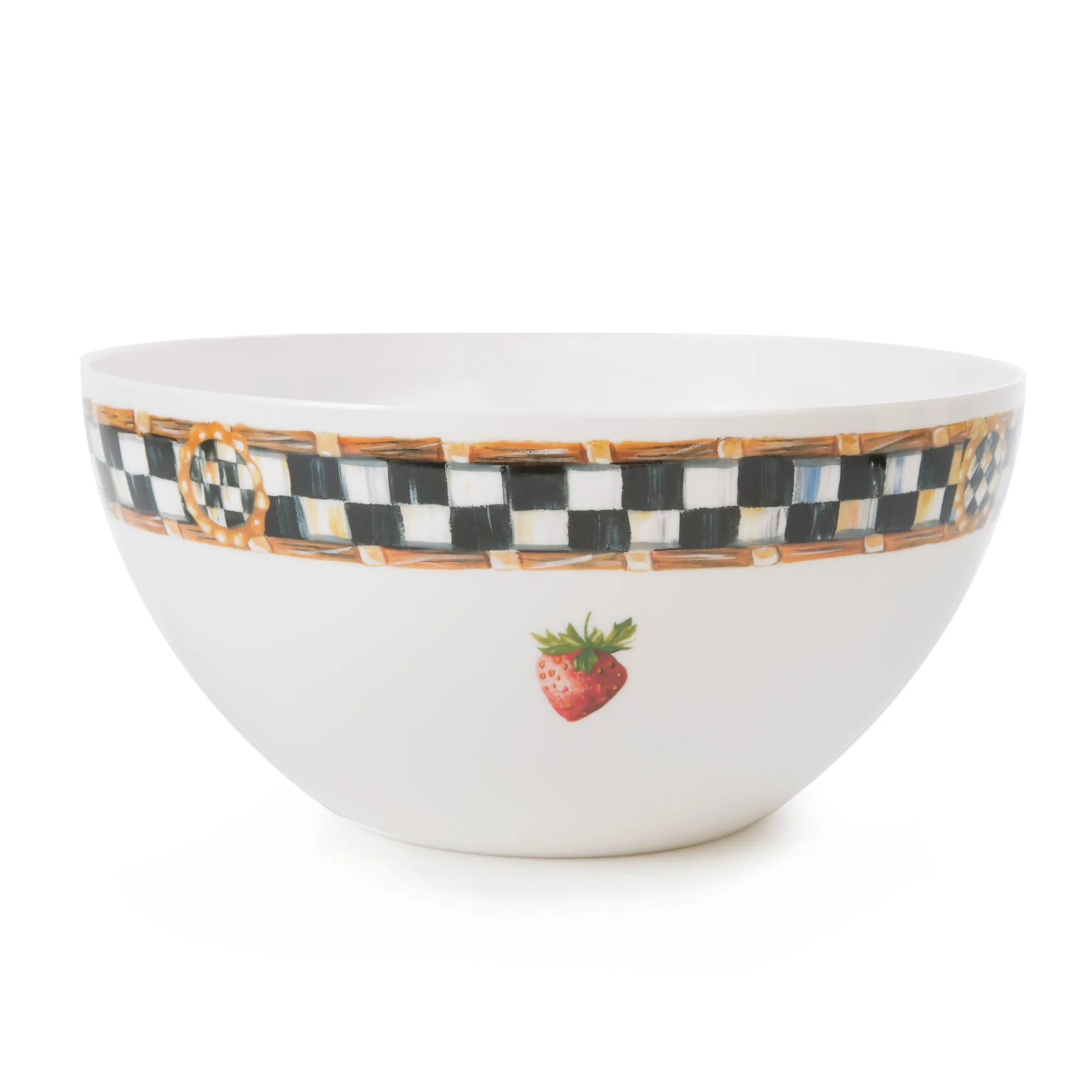 Berries & Blossoms Serving Bowl by MacKenzie-Childs