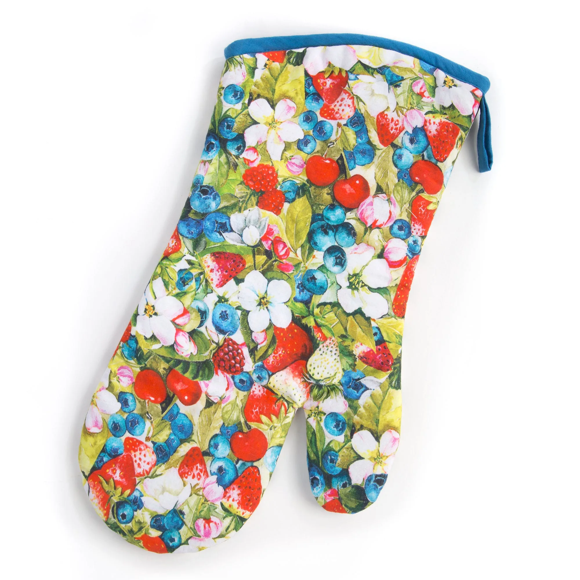 Berries & Blossoms Oven Mitt by MacKenzie-Childs