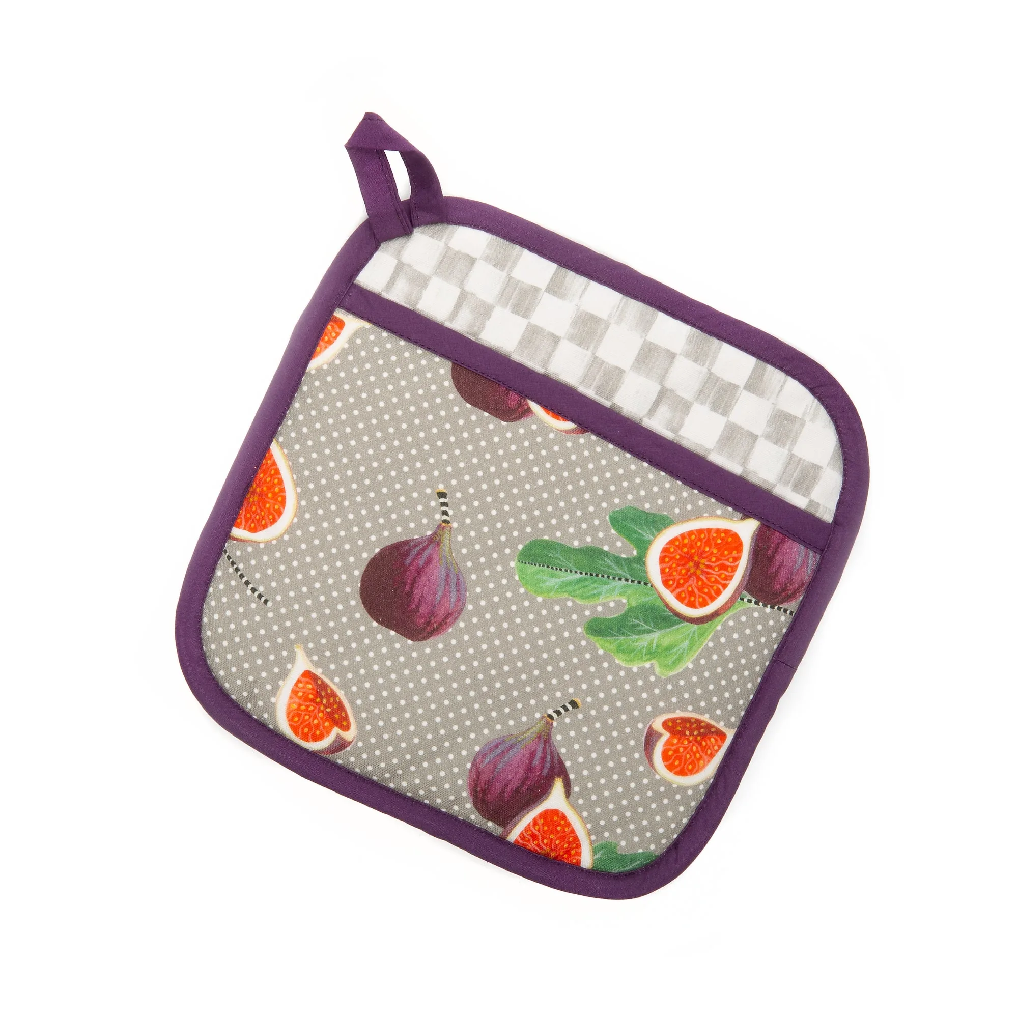 Figgy Pudding Pot Holder by MacKenzie-Childs