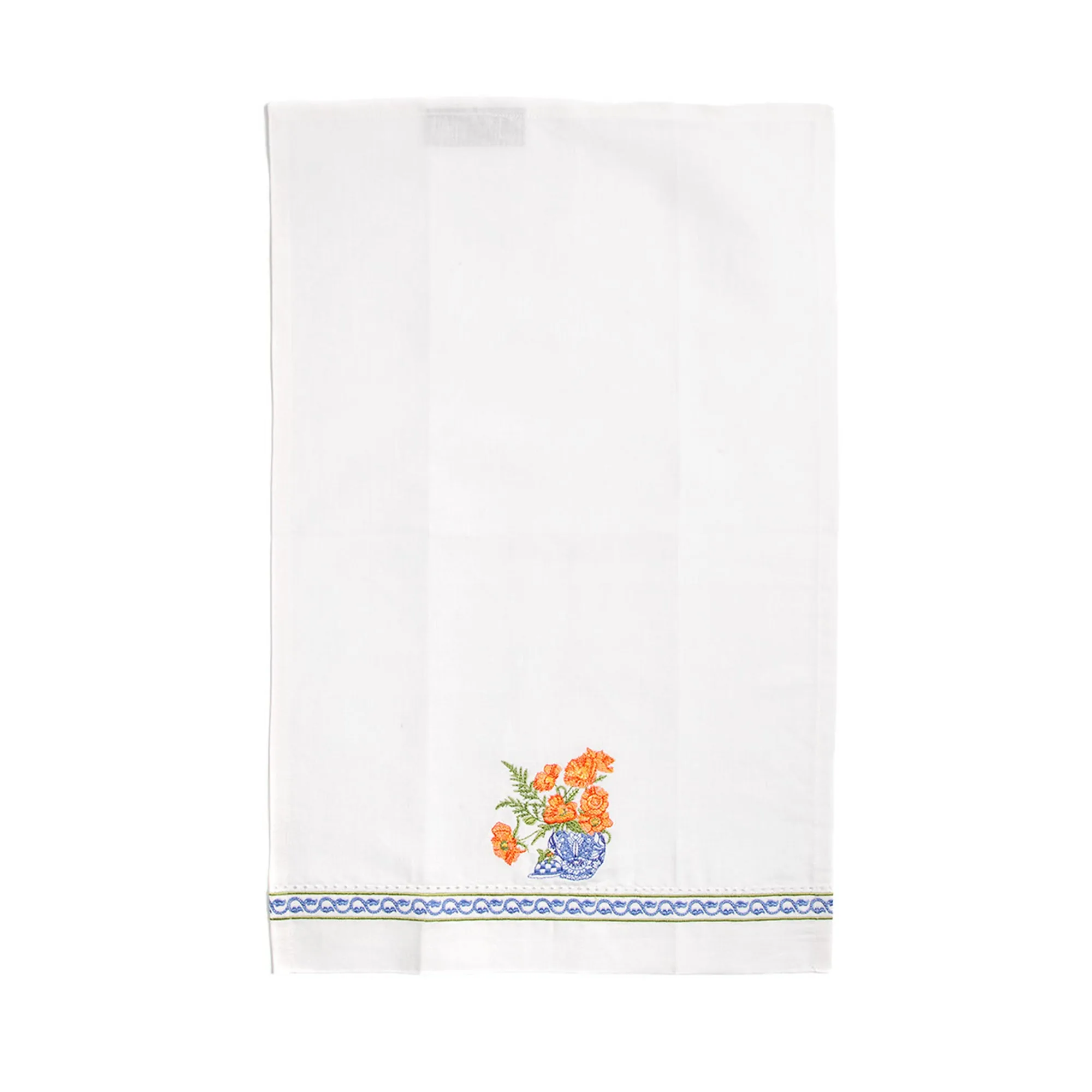 Ming Poppies Guest Towels - Set of 2 by MacKenzie-Childs