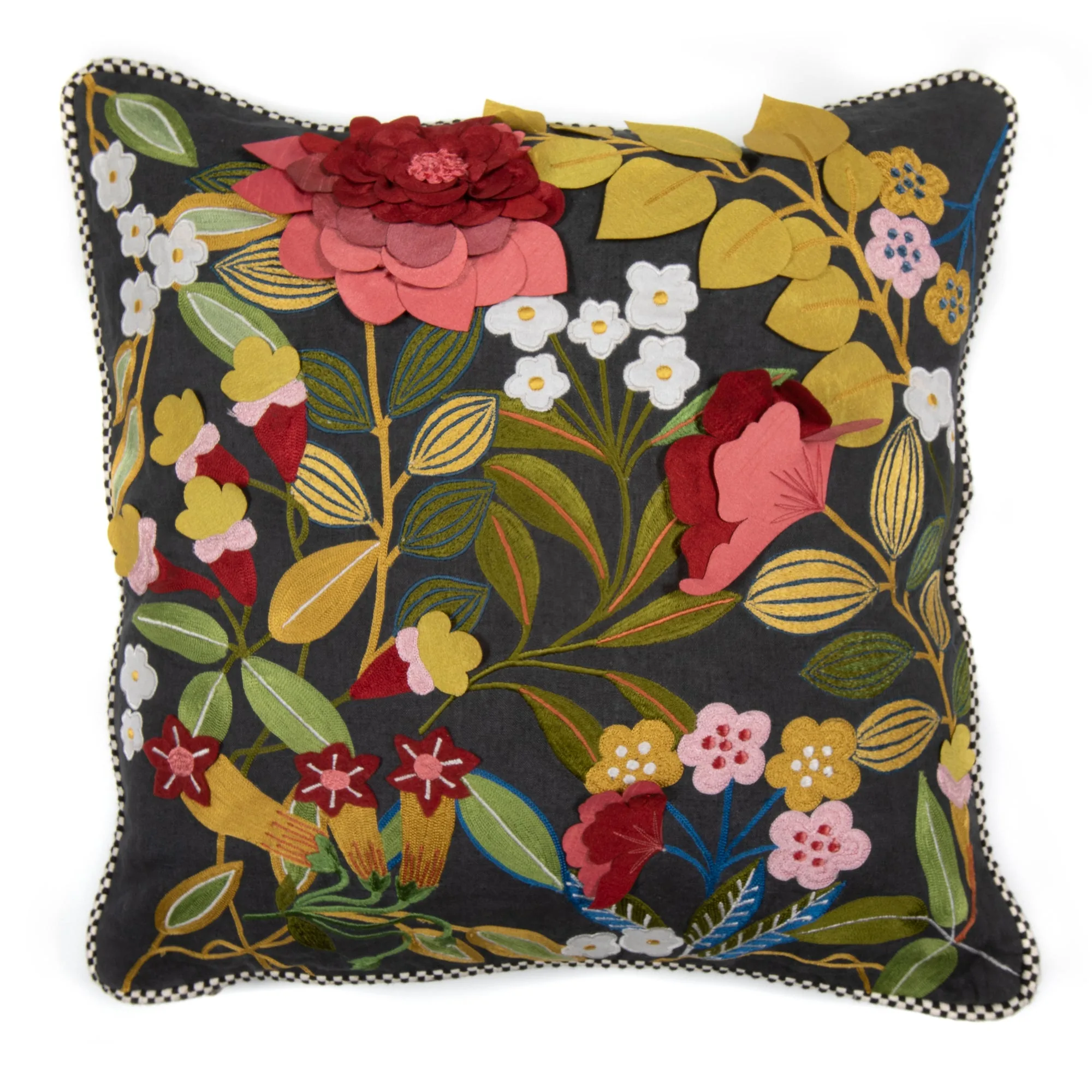 Flower Patch Pillow by MacKenzie-Childs