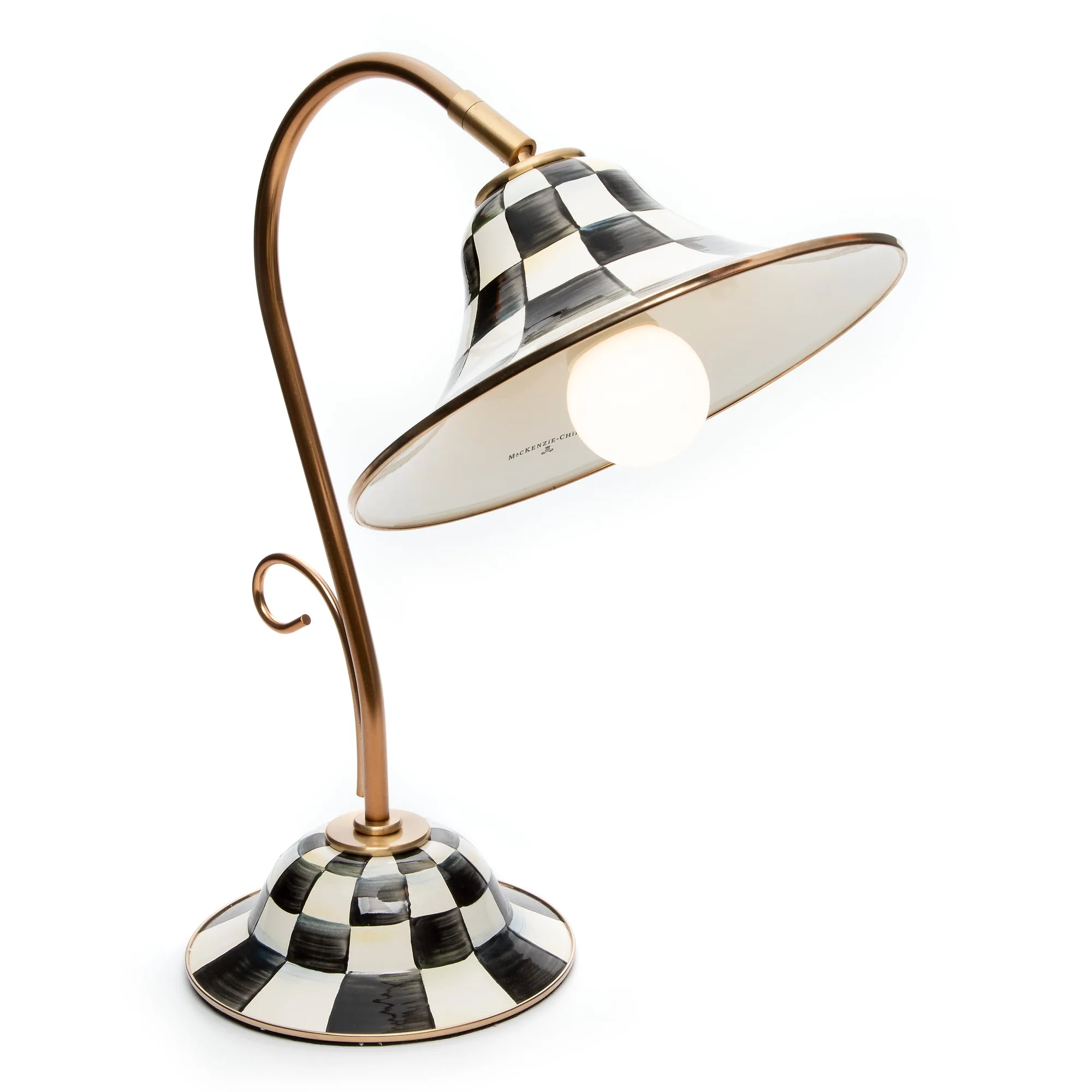 Courtly Check Desk Lamp by MacKenzie-Childs